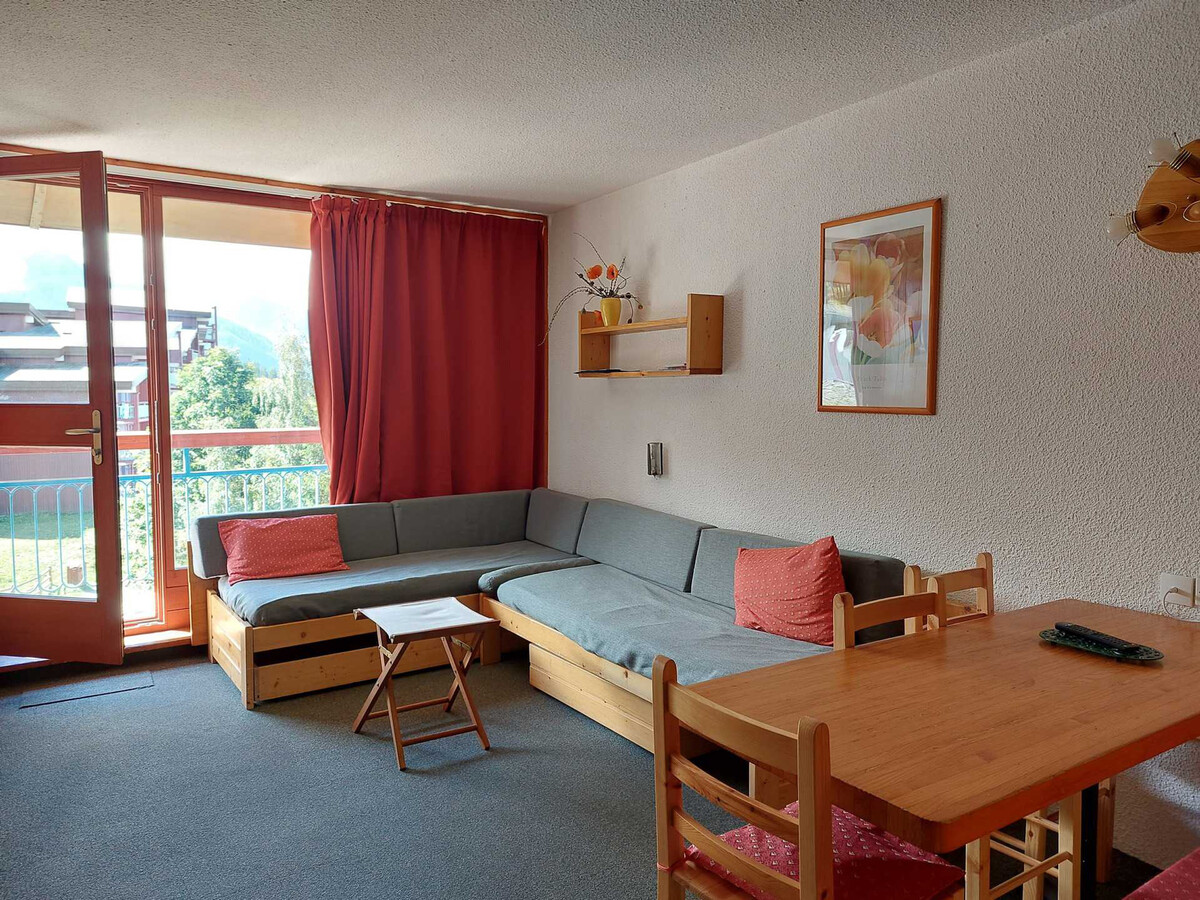 Appart 2 pièces 5 pers. aux Arcs 1800, balcon vue montagne - Photo 1