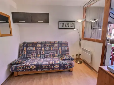 Studio 4 pers. Vallandry avec balcon, près des pistes : photo 2