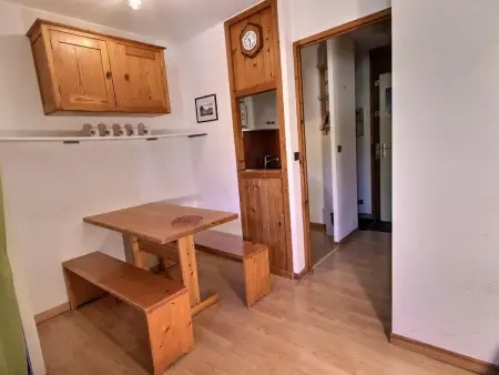 Studio 4 pers. Vallandry avec balcon, près des pistes : photo 3