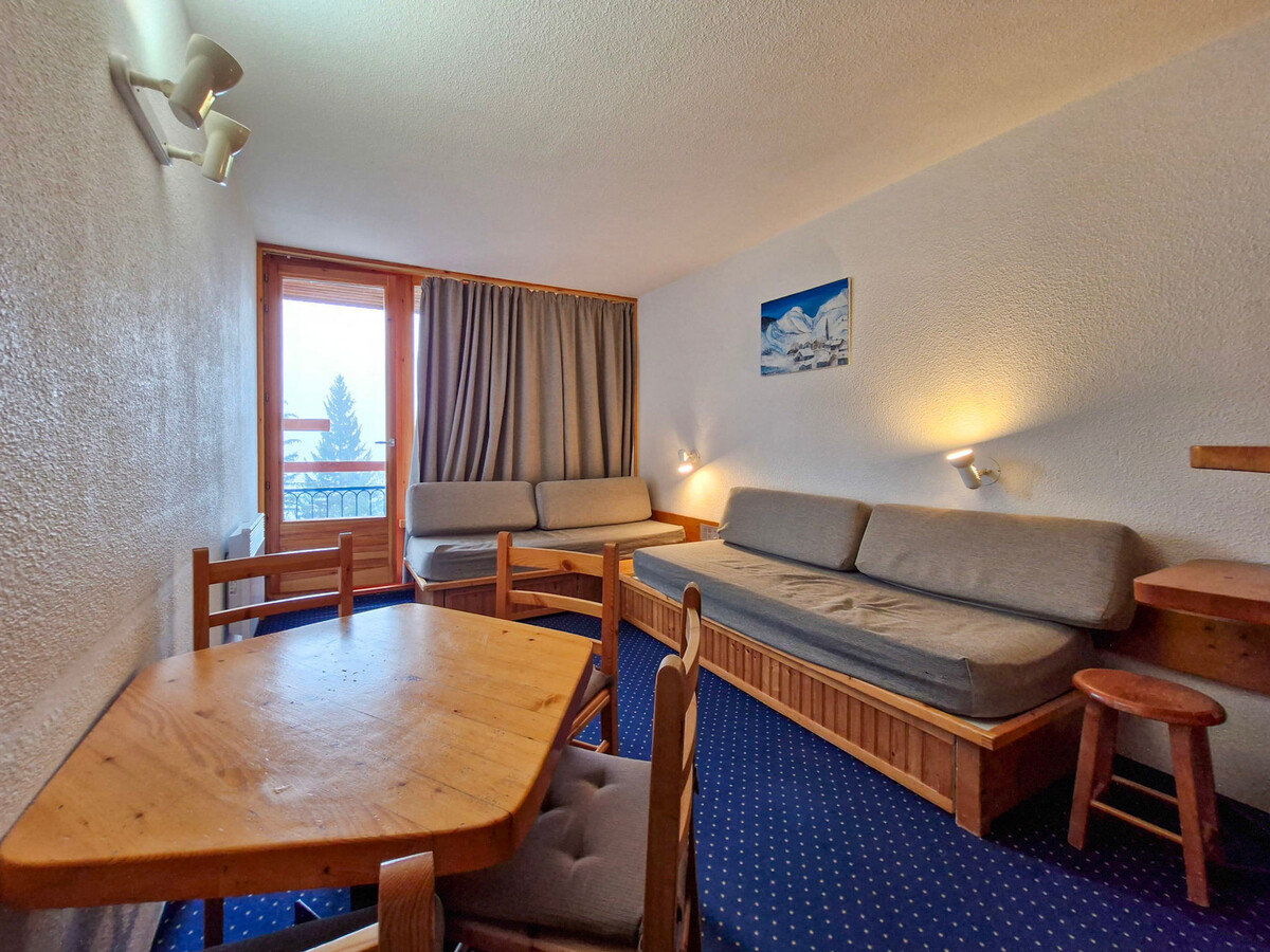 Studio skis aux pieds, 5 pers., 13e étage, animaux admis - Photo 1