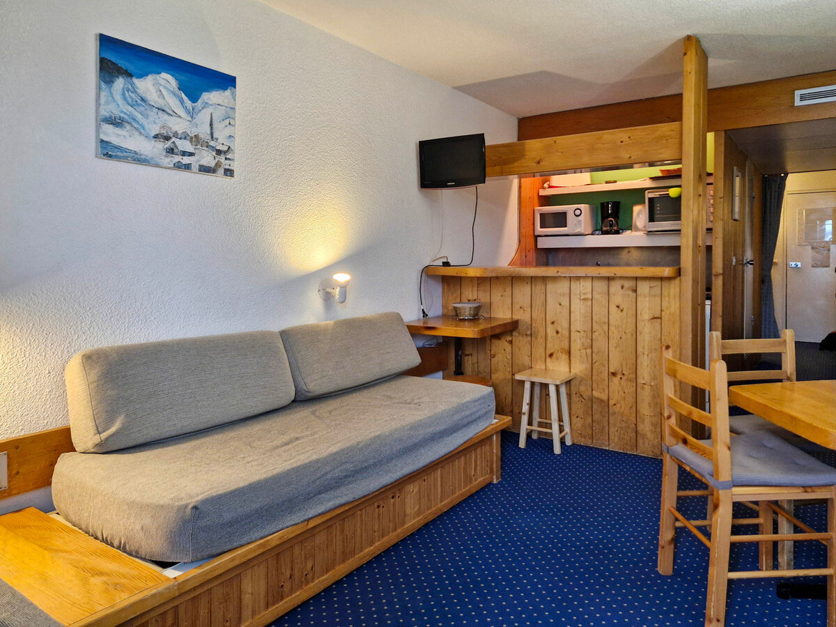 Studio skis aux pieds, 5 pers., 13e étage, animaux admis - Photo 2