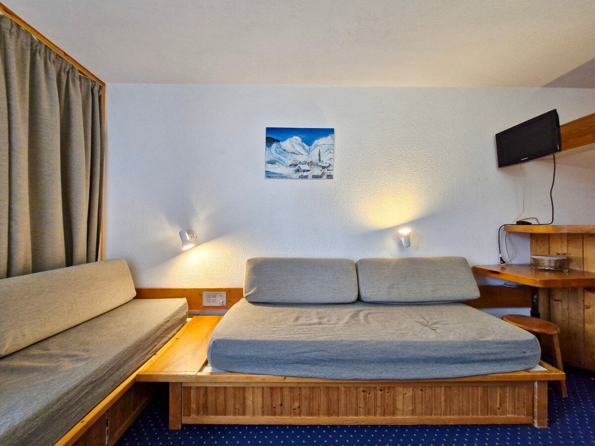 Studio skis aux pieds, 5 pers., 13e étage, animaux admis - Photo 4