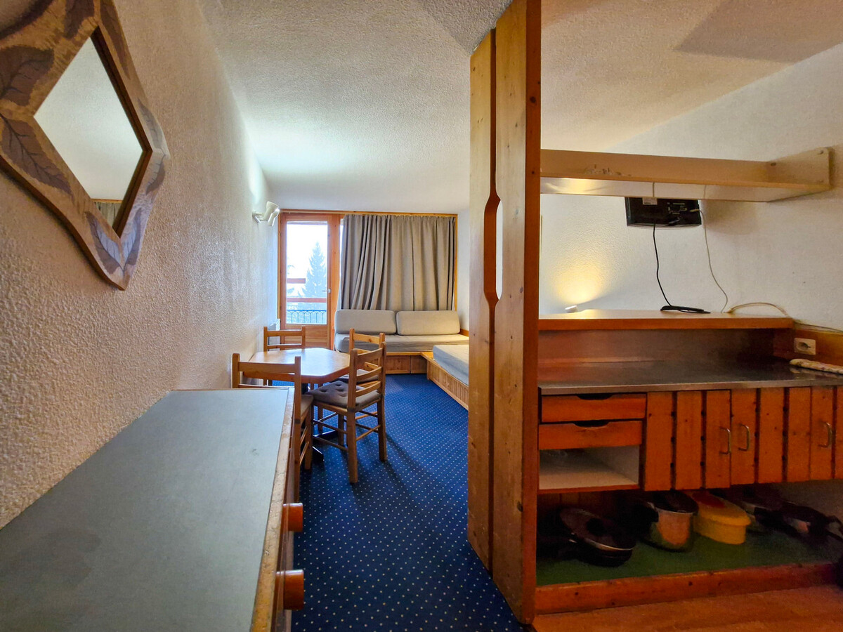Studio skis aux pieds, 5 pers., 13e étage, animaux admis - Photo 10