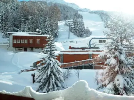 Appartement 3 pièces 60 m² Arc 1600, balcon sud, 50 m des pistes : photo 3