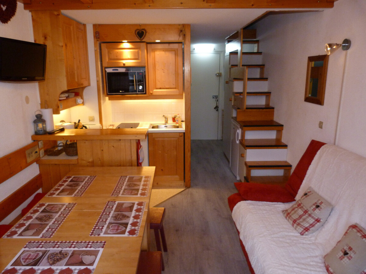 Duplex 2 pièces vue Mont-Blanc, Arc 1800 - Photo 2