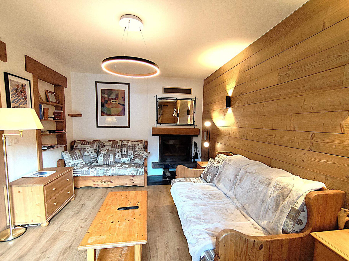 Appartement 3 pièces balcon ouest, cheminée et garage à Méribel - Photo 8