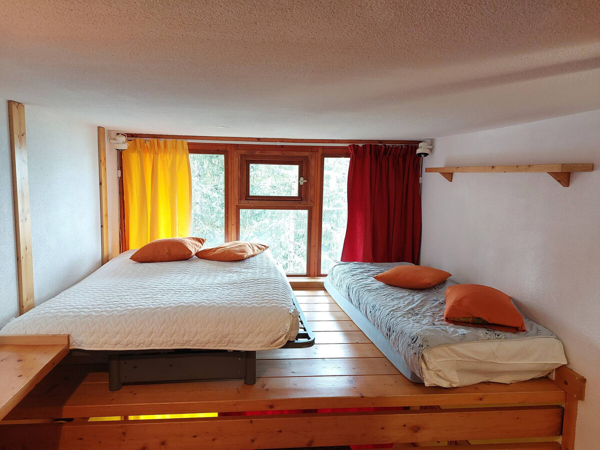 Duplex 5 pers. balcon Sud-Ouest, proche pistes - Arc 1800 - Photo 8