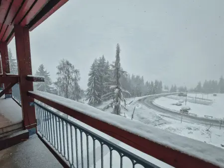 Studio 29m² skis aux pieds, 5 pers, vue Mont-Blanc : photo 9