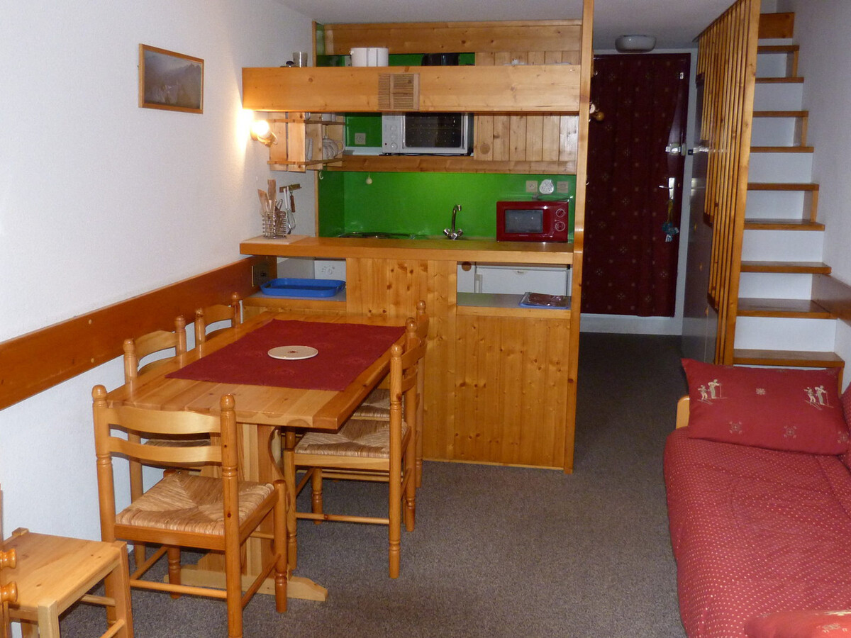 Duplex 6 pers. skis aux pieds, balcon Sud-Ouest aux Arcs - Photo 2