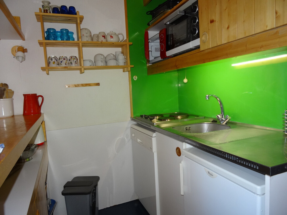 Duplex 6 pers. skis aux pieds, balcon Sud-Ouest aux Arcs - Photo 9