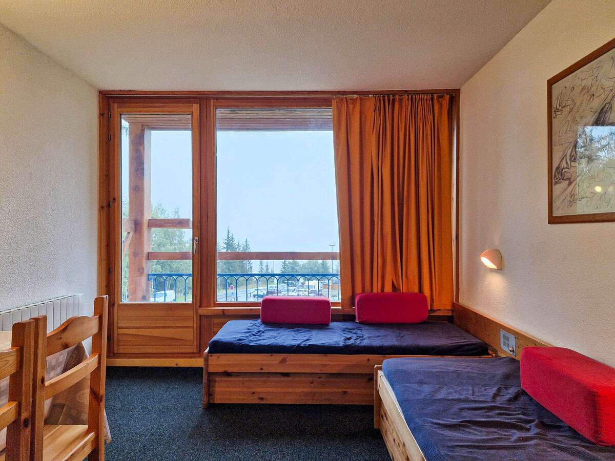 Studio 5 pers. 14e étage, balcon, skis aux pieds - Photo 1