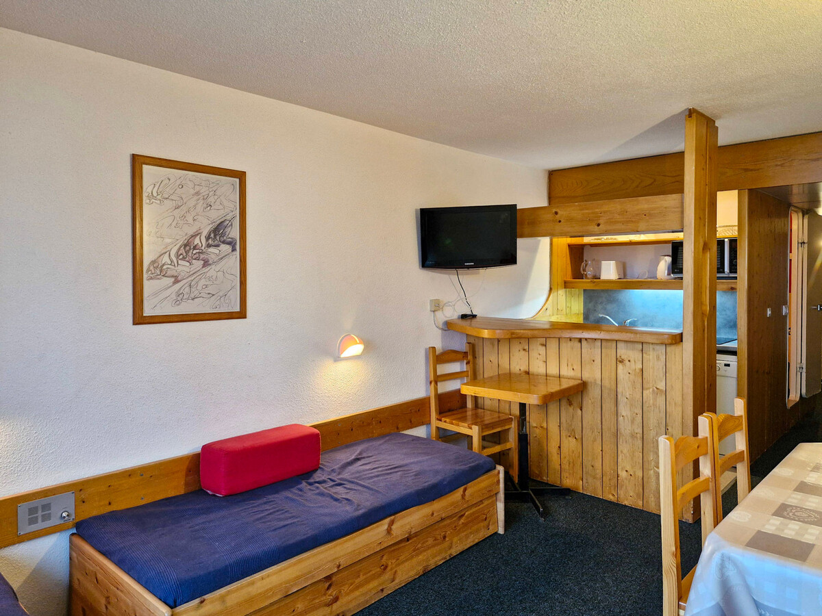 Studio 5 pers. 14e étage, balcon, skis aux pieds - Photo 4