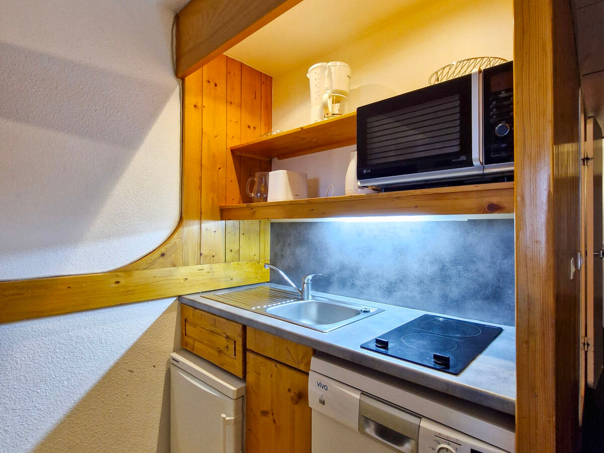 Studio 5 pers. 14e étage, balcon, skis aux pieds - Photo 7