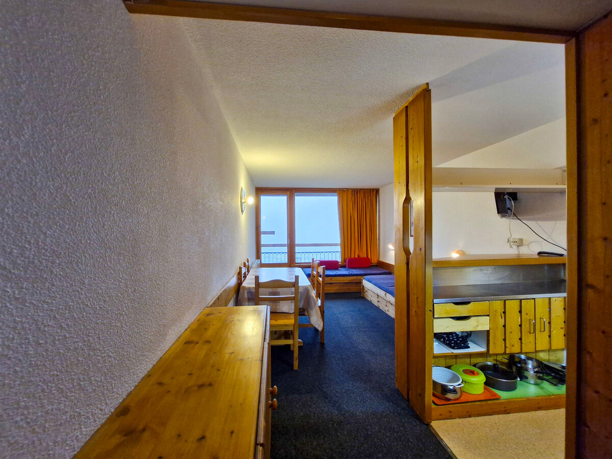 Studio 5 pers. 14e étage, balcon, skis aux pieds - Photo 13