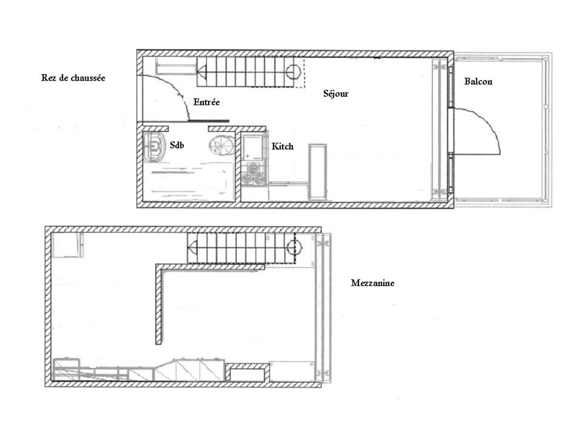 Appartement duplex 5 pers aux Arcs 1800, balcon, WiFi - Photo 10