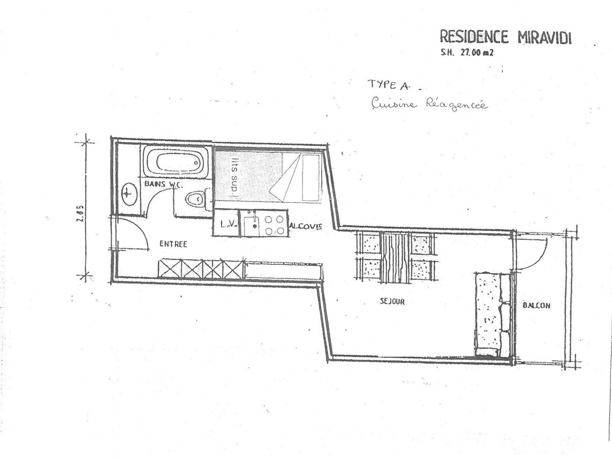 Studio 25m² pour 4 pers aux Arcs 1800, balcon NE - Photo 10