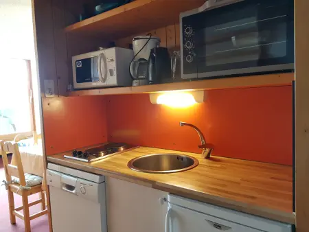 Appartement 6 pers. Arc 1600, 50m des pistes, balcon Sud : photo 6