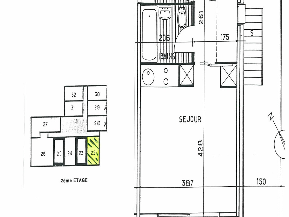 Studio 26 m² avec balcon sud-est à Méribel Altiport - Photo 9