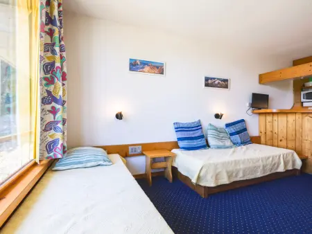 Studio 29m² skis aux pieds, balcon vue Mont-Blanc : photo 3