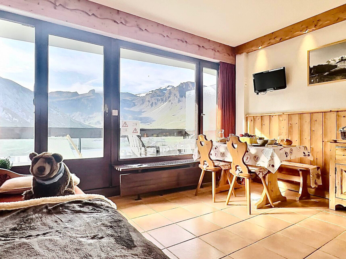 Studio 30m² Tignes, balcon sud, pied des pistes - Photo 1