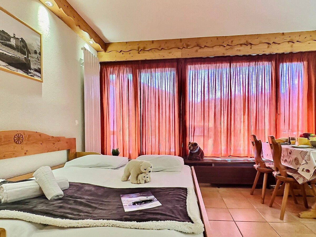 Studio 30m² Tignes, balcon sud, pied des pistes - Photo 12