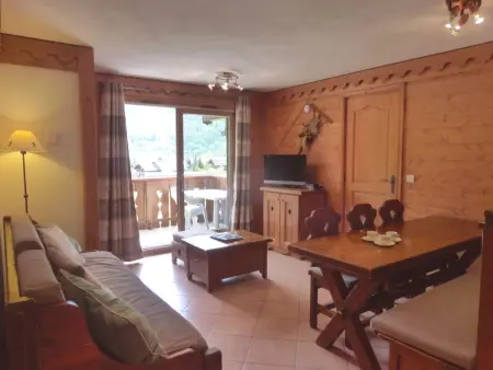 Location appartement à Méribel, Appartement 3 pièces pour 6 à Méribel Village, accès piscine et Wi-Fi