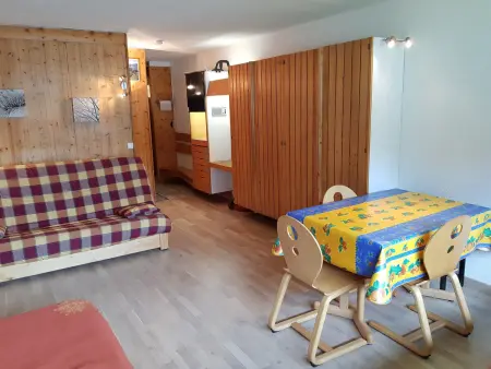 Location appartement à Les Arcs 1600, Studio rénové pour 3 à Arc 1600, ski aux pieds, animaux admis