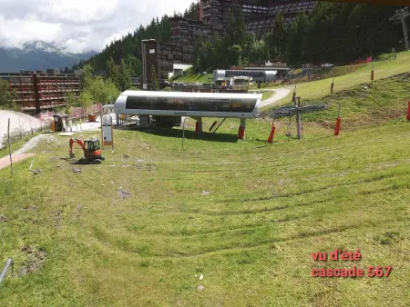 Studio 34m² aux Arcs 1600, vue pistes, ski aux pieds : photo 4