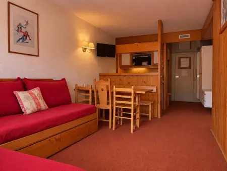Appartement 2 pièces avec balcon Sud-Ouest aux Arcs 1800 : photo 2