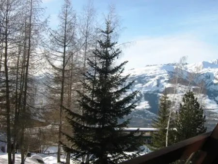 Studio 30m² Arc 1600, balcon sud, casier à skis : photo 3