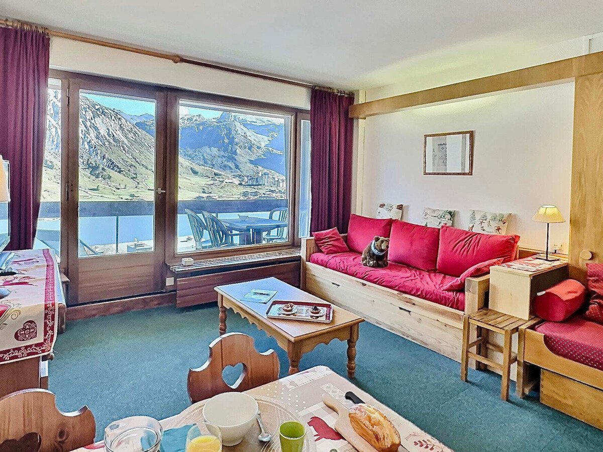 Studio 4 pers Tignes, balcon Sud, pied des pistes - Photo 1