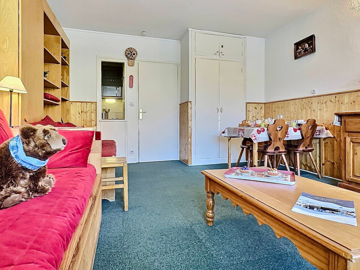 Studio 4 pers Tignes, balcon Sud, pied des pistes - Photo 3