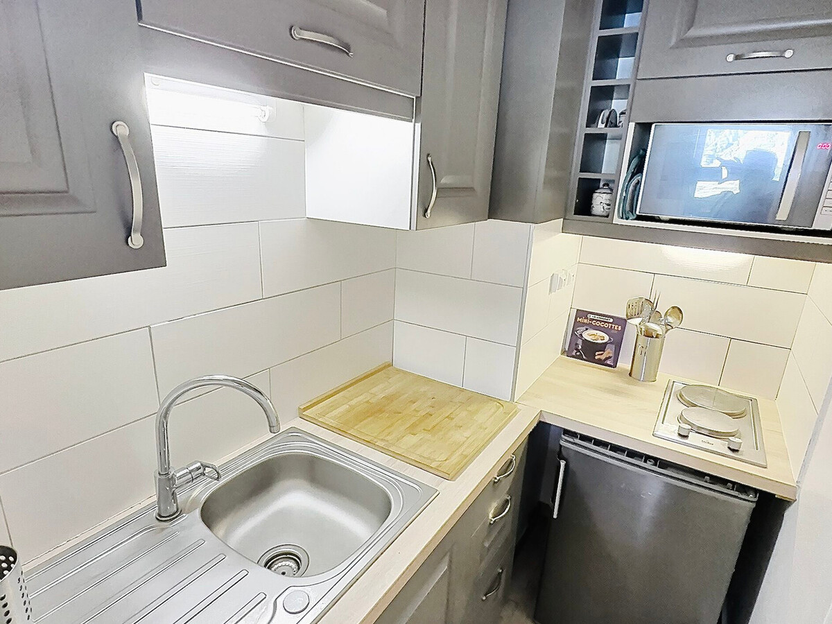 Studio 4 pers Tignes, balcon Sud, pied des pistes - Photo 5