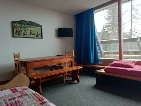 Studio 33m² 4 pers Arc 1600, balcon sud, wifi : photo 2