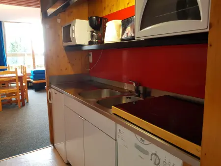 Studio 33m² 4 pers Arc 1600, balcon sud, wifi : photo 5