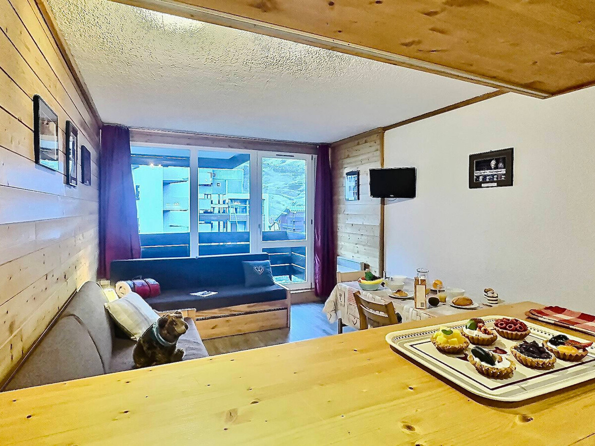 Studio 28m² balcon sud au pied des pistes à Tignes - Photo 5