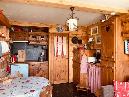 Studio 21m² vue Mont Blanc, Arc 1600, 3 pers. : photo 2