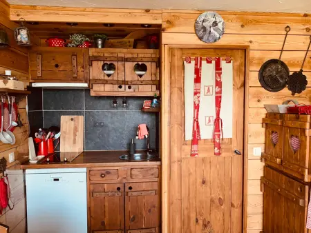 Studio 21m² vue Mont Blanc, Arc 1600, 3 pers. : photo 6