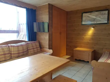 Appartement 2 pièces balcon sud-ouest, 50m des pistes : photo 8