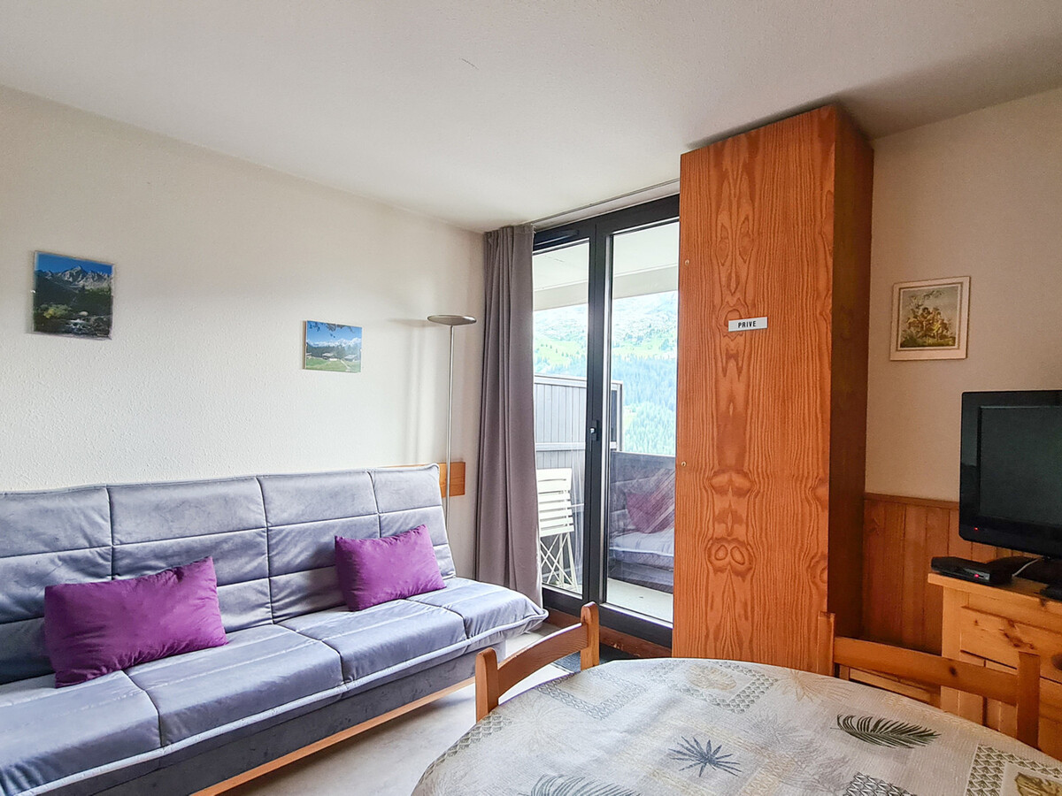 Studio cabine 27 m² balcon sud à Flaine, 4 personnes - Photo 1