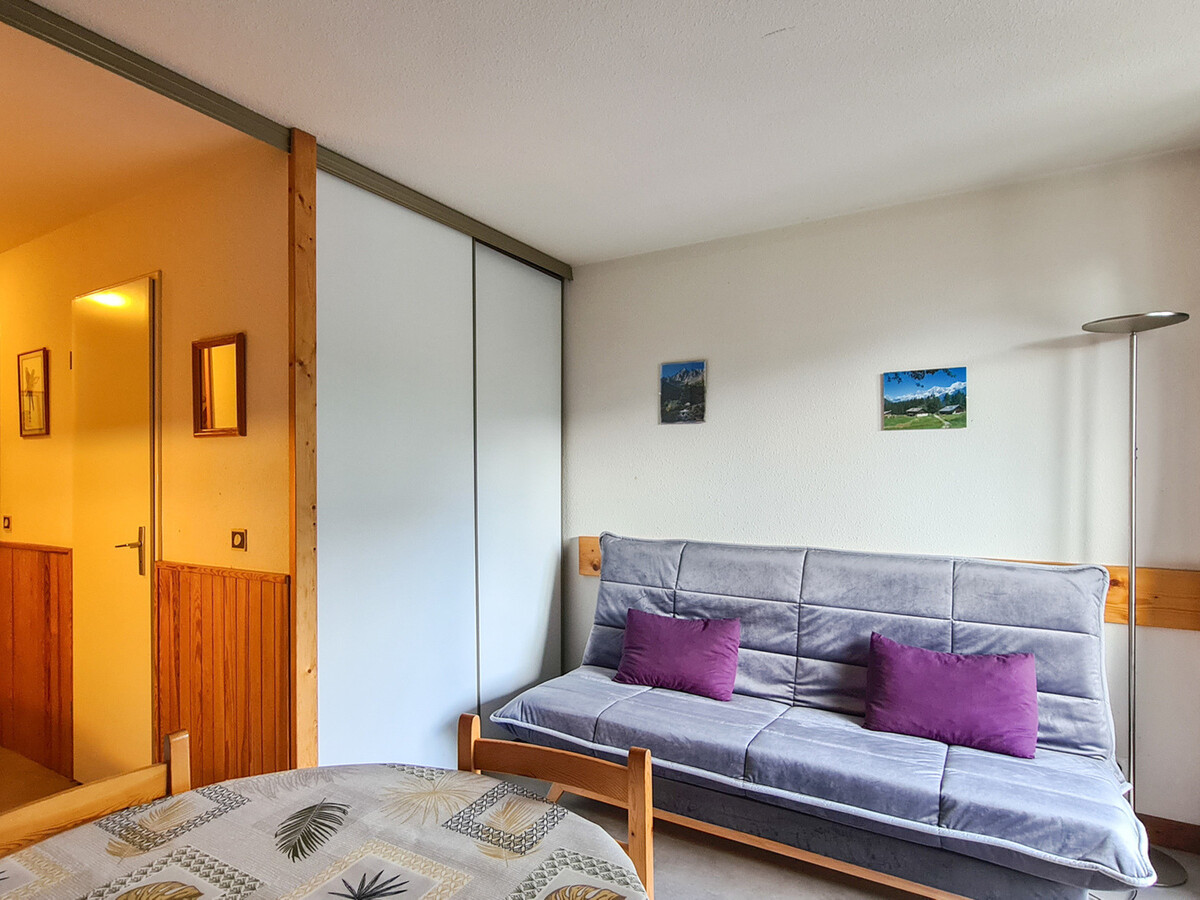 Studio cabine 27 m² balcon sud à Flaine, 4 personnes - Photo 2