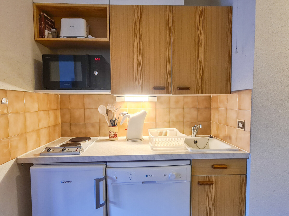 Studio cabine 27 m² balcon sud à Flaine, 4 personnes - Photo 4