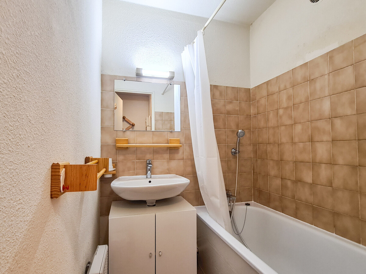 Studio cabine 27 m² balcon sud à Flaine, 4 personnes - Photo 6