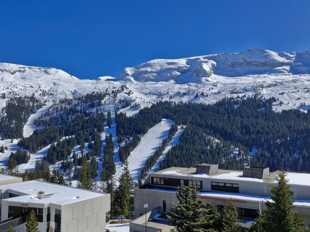 Studio cabine 27 m² balcon sud à Flaine, 4 personnes - Photo 8