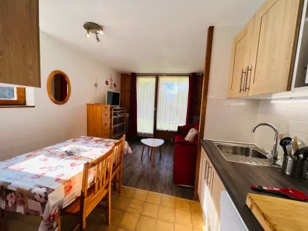 Appartement 5 pers aux Saisies, vue pistes sud