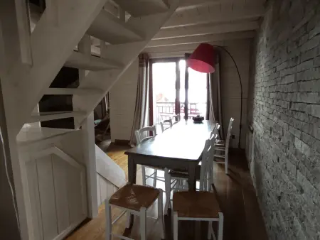 Duplex de standing avec vue montagne, pistes à 100 m, Montgenèvre : photo 2
