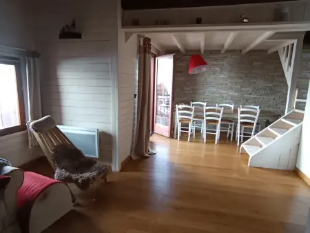 Duplex de standing avec vue montagne, pistes à 100 m, Montgenèvre : photo 3