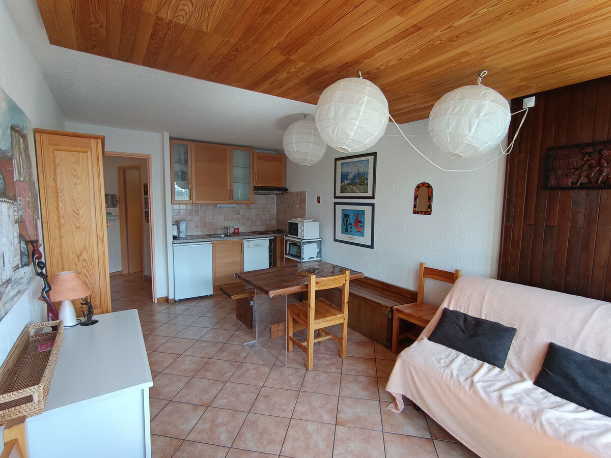 Appartement 4/6 pers. Montgenèvre, vue piste et balcon - Photo 4
