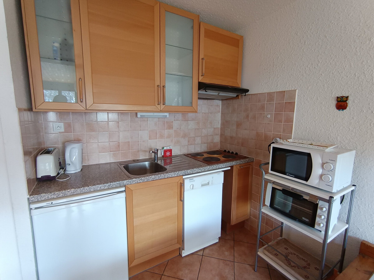 Appartement 4/6 pers. Montgenèvre, vue piste et balcon - Photo 5