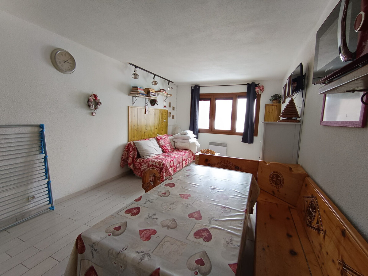 Studio 29 m² skis aux pieds, 4 pers., lave-linge - Photo 3